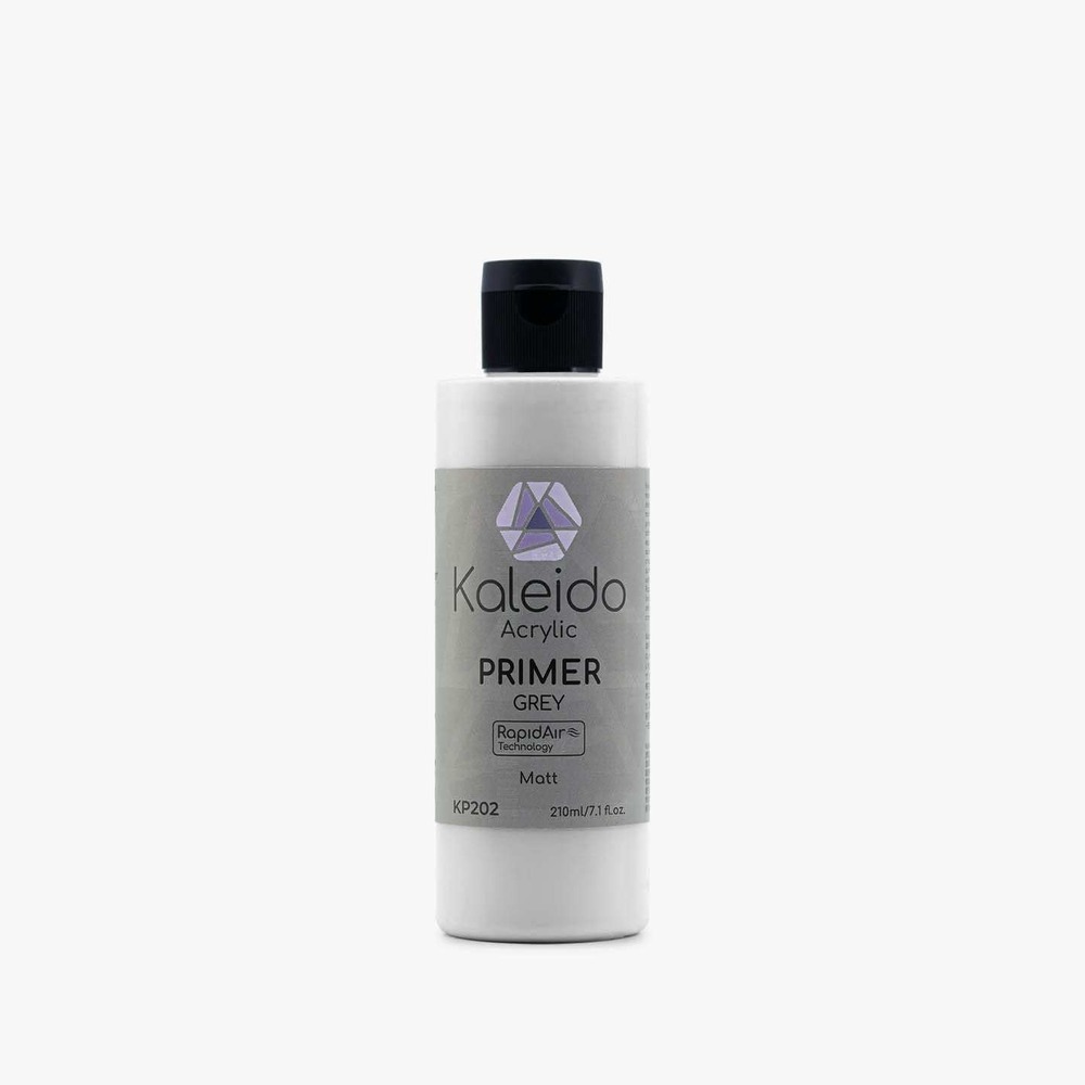 Kaleido ColorWorks Acrylic Primer Grey 210ml KP202 Matt New